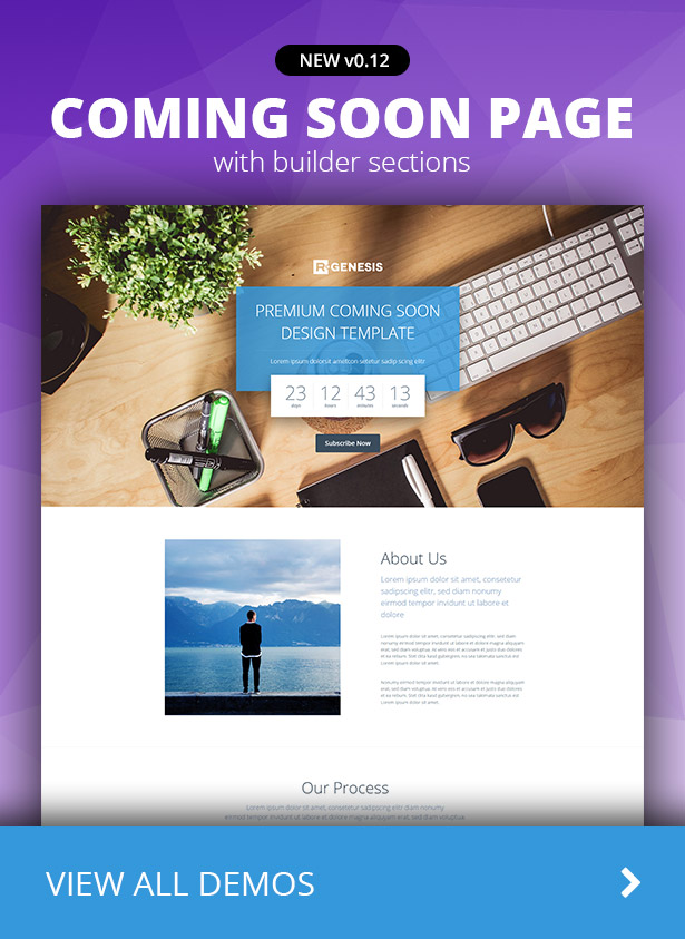 R.Gen Landing Pages
