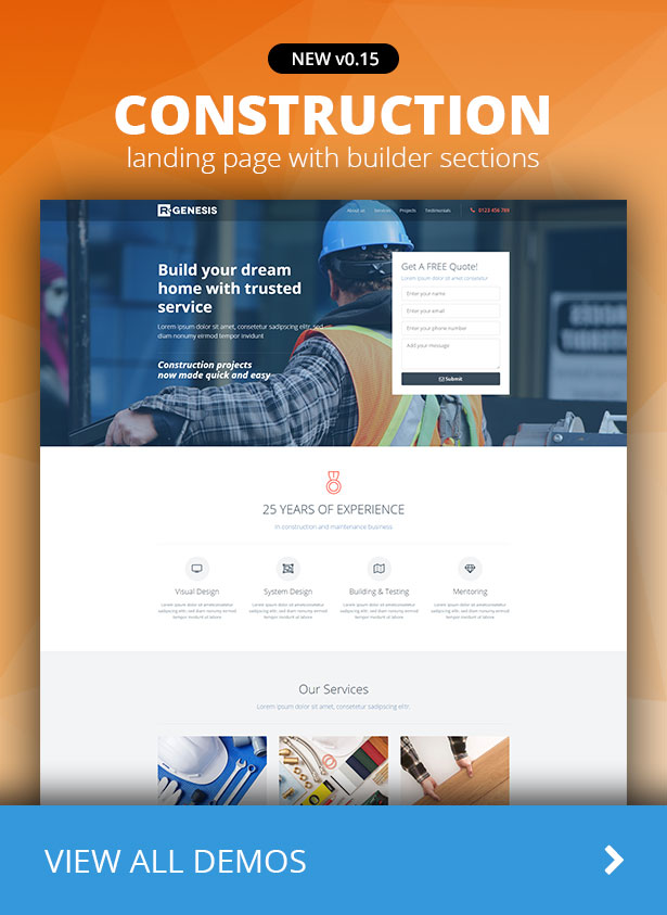 R.Gen Landing Pages