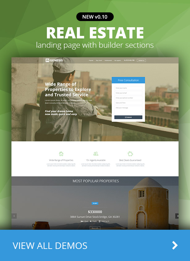 R.Gen Landing Pages